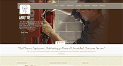 Desktop Screenshot of carlturnerequipment.com